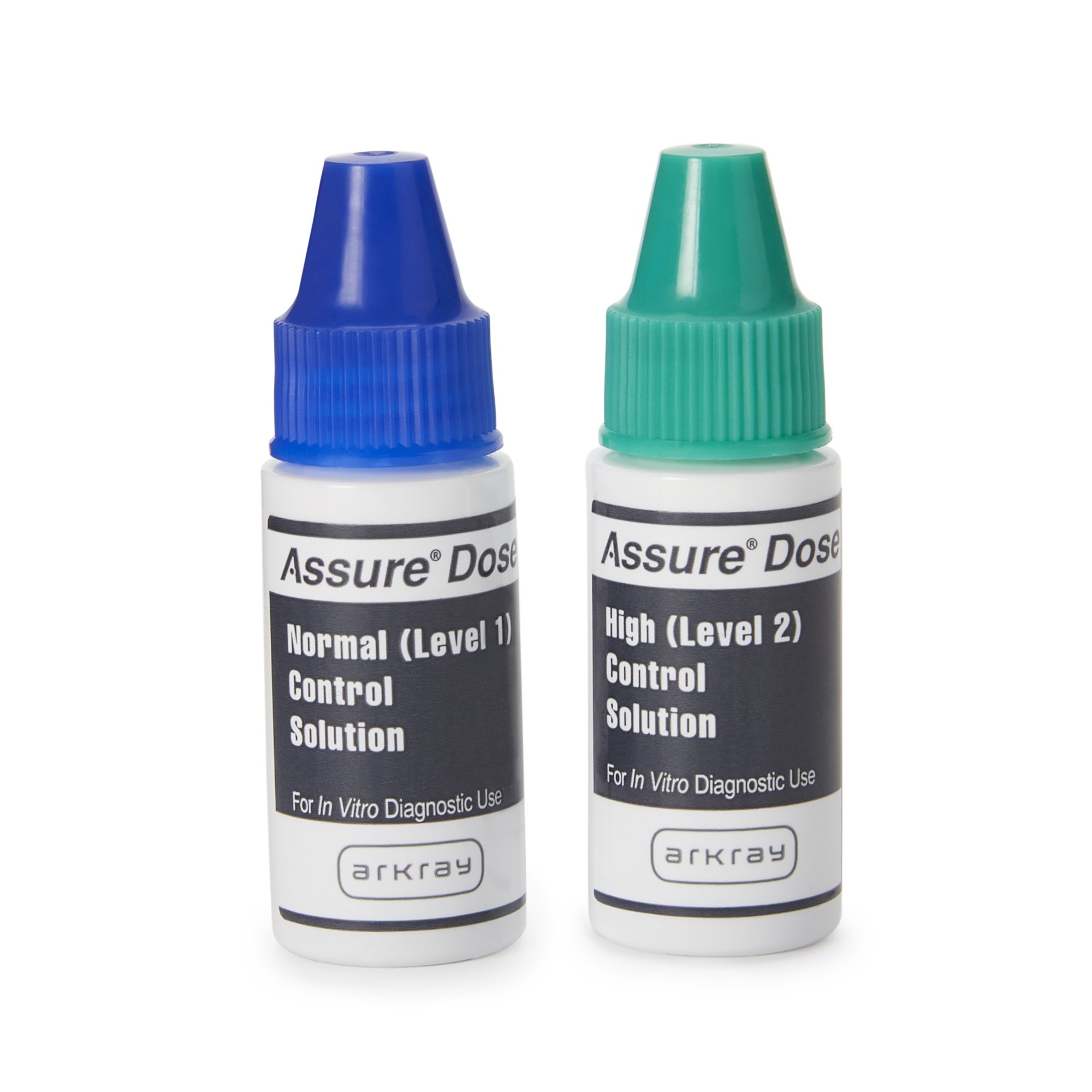 Control Blood Glucose Control Solution Assure® Dose 2 X 2.5 mL Level 1 & 2 by Arkray USA, Inc  ID 500006